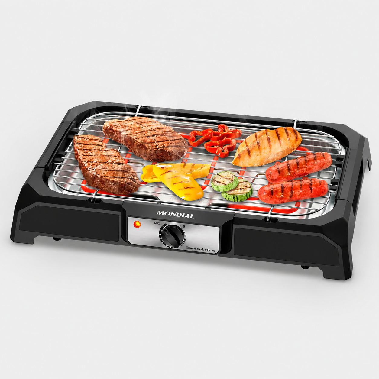 Churrasqueira Elétrica Mondial Grand Steak Grill CH-05 1800W