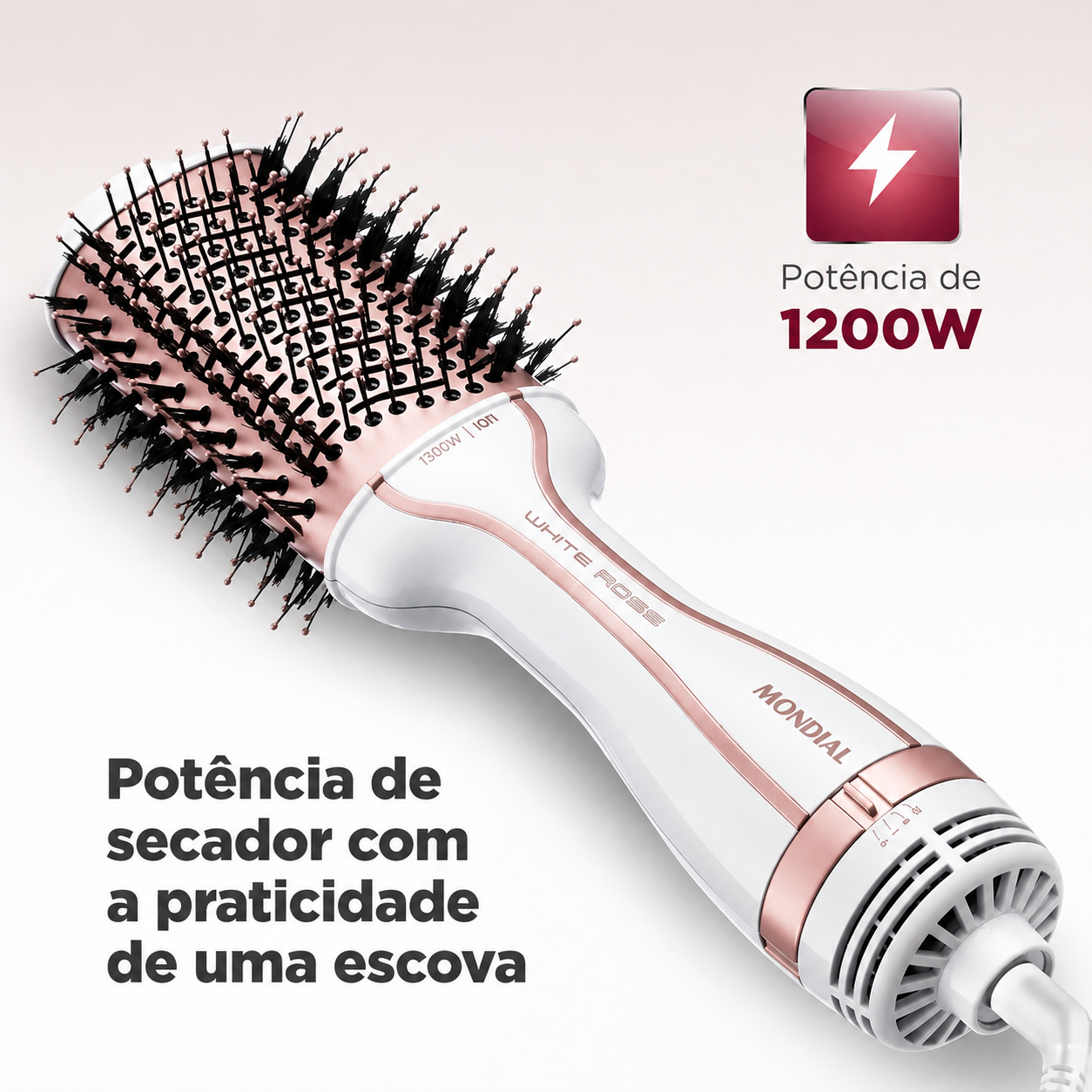 Escova Secadora Oval Mondial ES-50 1300W Bivolt