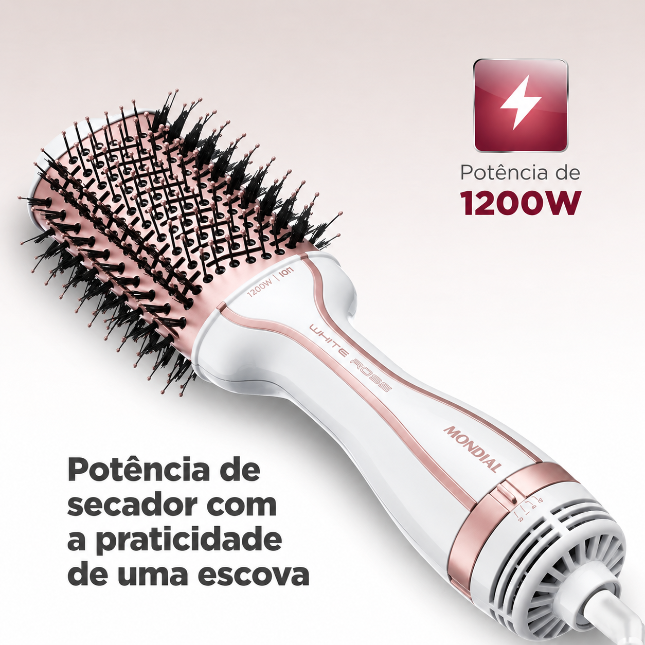 Escova Secadora Oval Mondial ES-50 1300W Bivolt