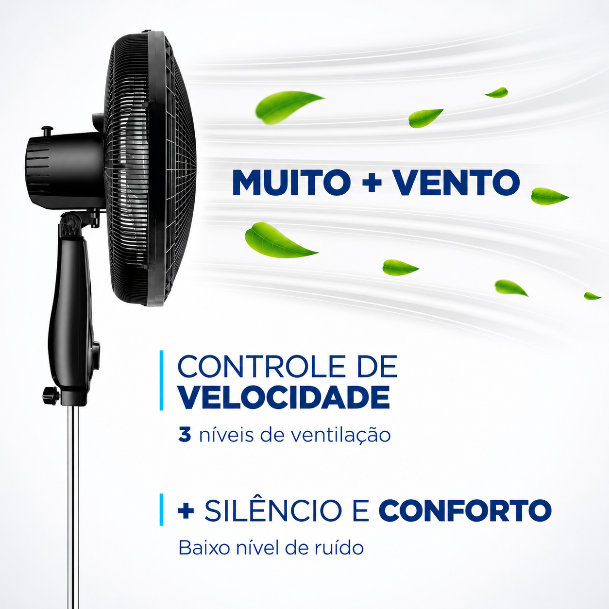 Ventilador de Coluna Mondial Super Power 40cm 110V
