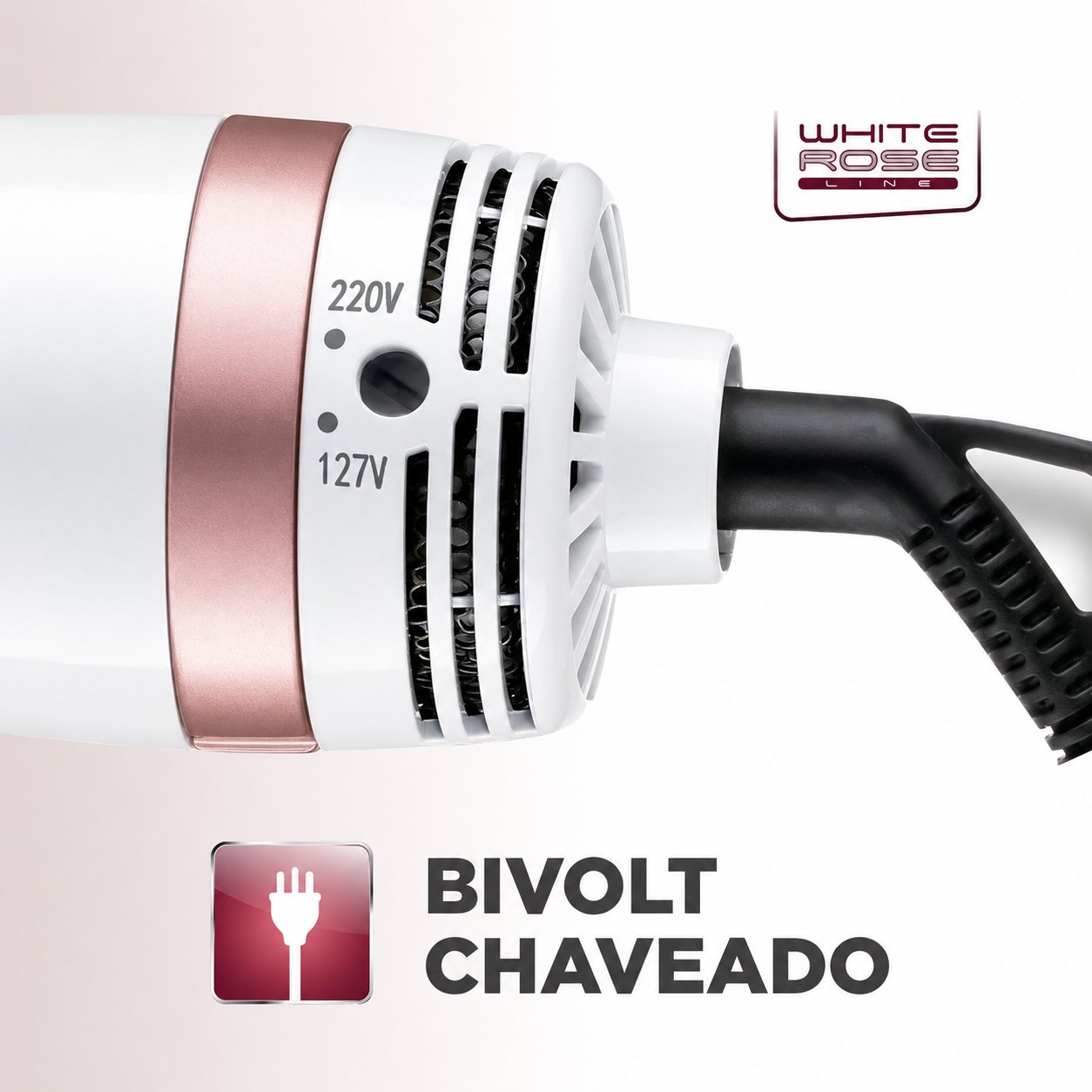 Escova Secadora Oval Mondial ES-50 1300W Bivolt